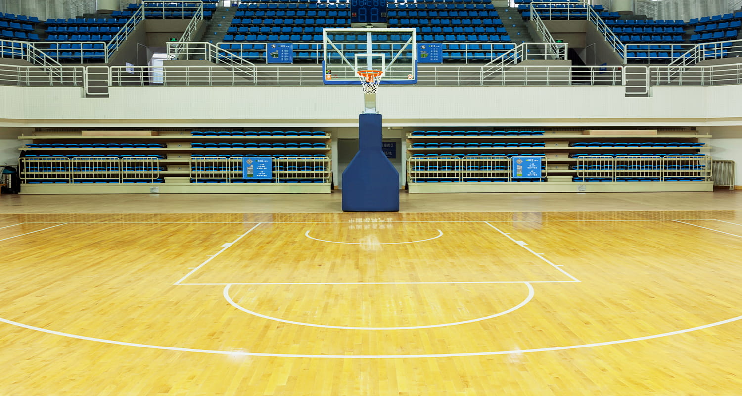 basketball court floor