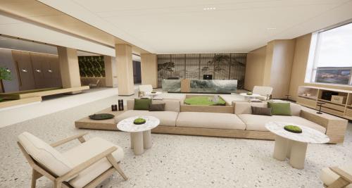 ElegantStone LVT Nursing Home Flooring Modern and Timeless Look