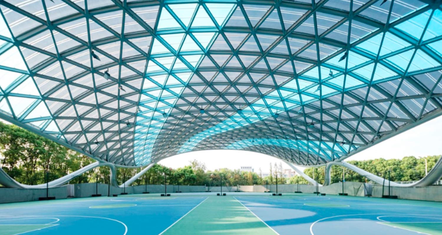 Огнестойкая архитектурная мембрана из ПВДФ