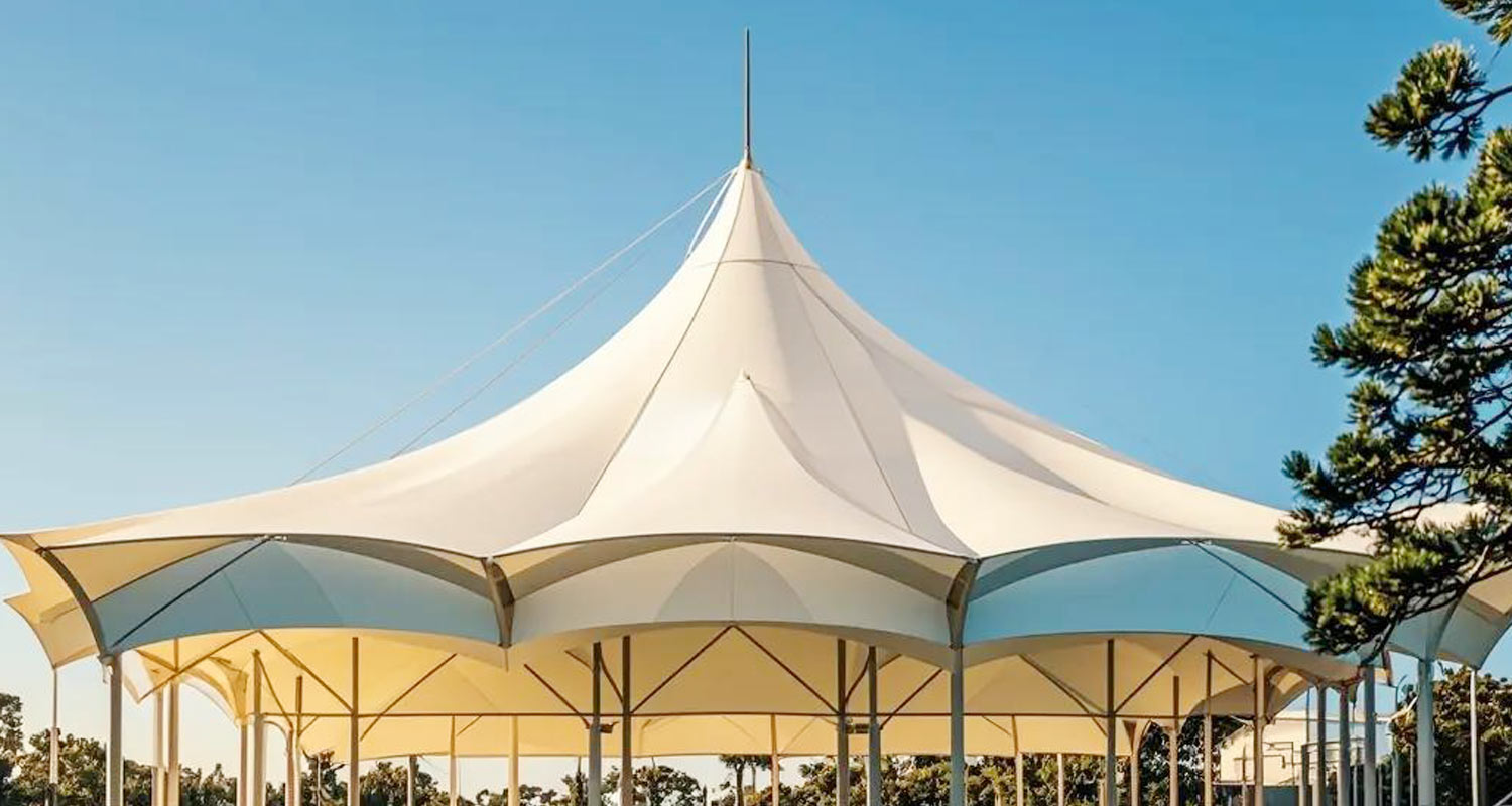 Водонепроницаемая мембрана с ПВДФ-покрытием для наружного строительства