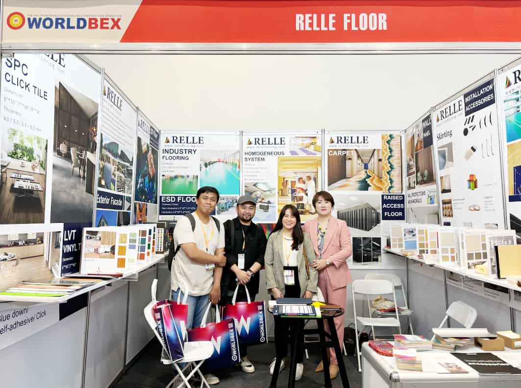  Relle Floor Attended the WORLDBEX exhibition