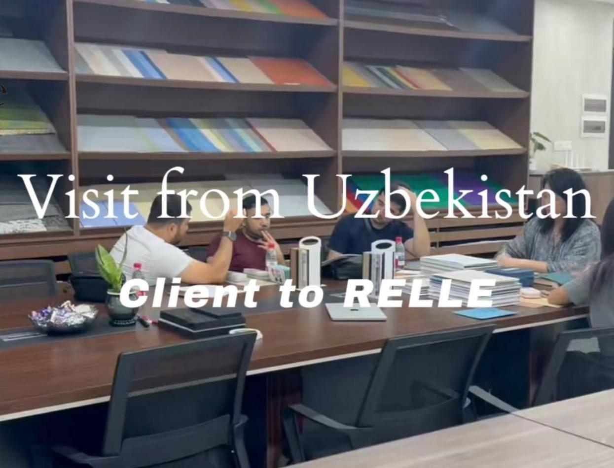 Visit from Uzbekistan Client to RELLE