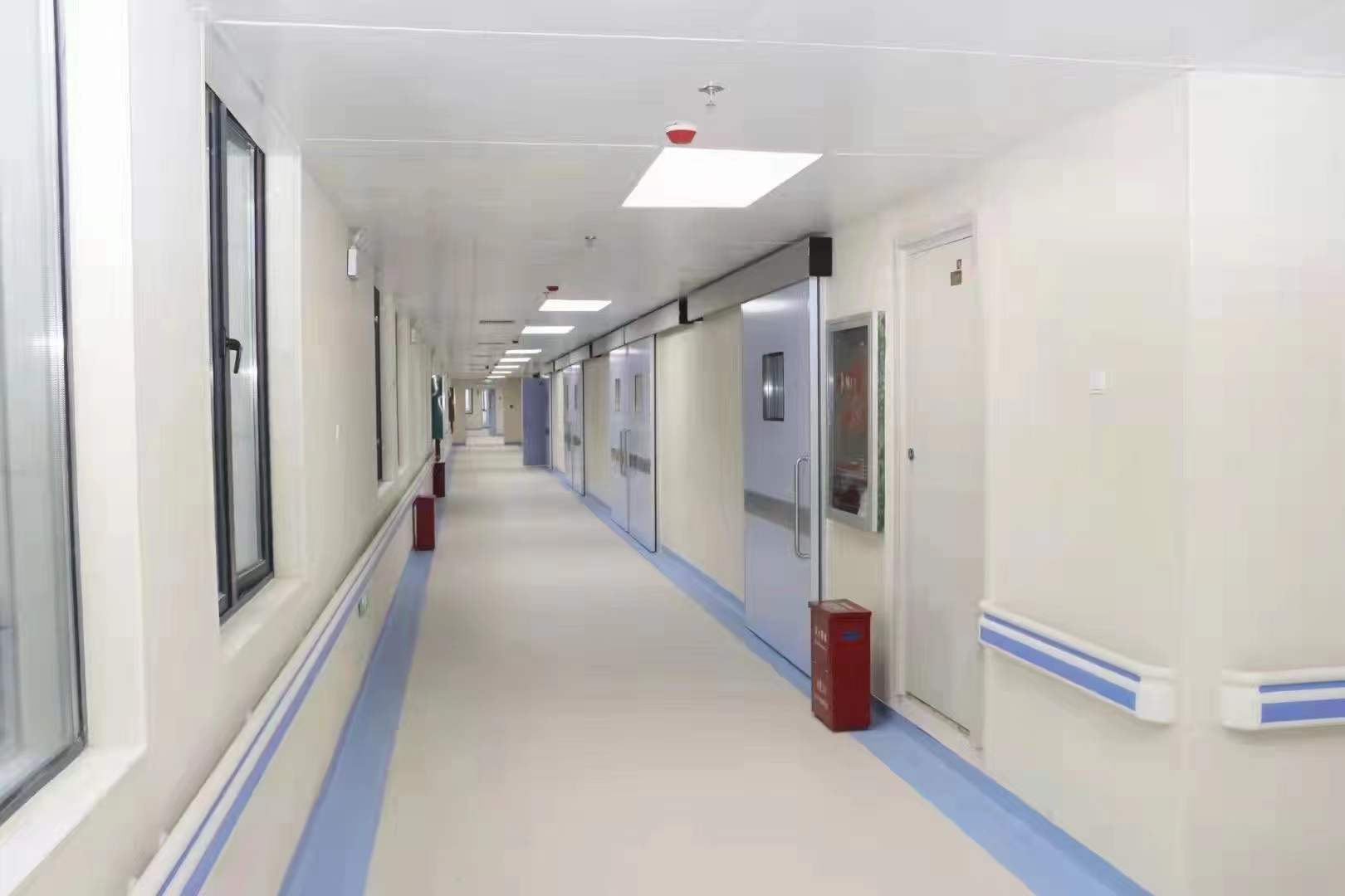 Проект полов и стеновых панелей больницы Relle в Мексике