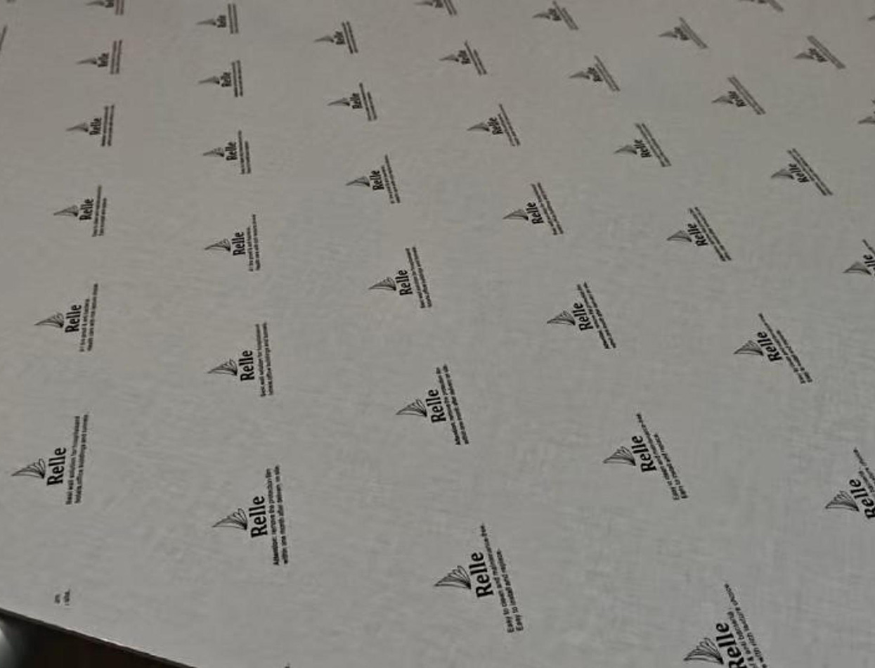 Антибактериальная стеновая панель Relle A1 FR с текстурой ткани.